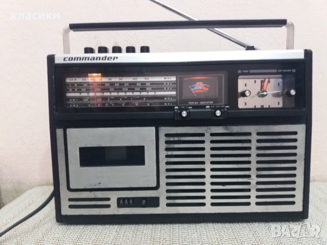 Радиокасетофон commander 