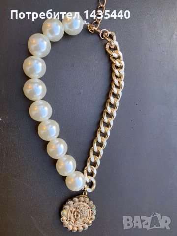 Двойно колие на дизайнерката Анелия Милчева, снимка 7 - Колиета, медальони, синджири - 52395611