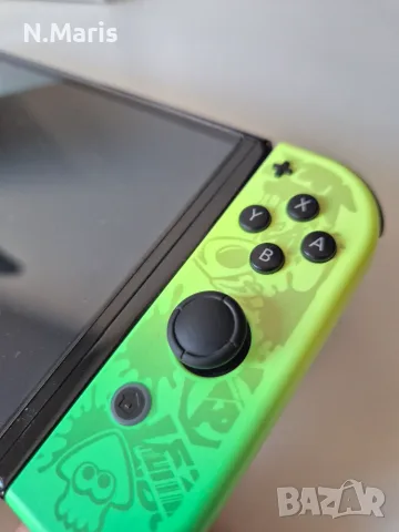 Nintendo Switch Oled Splatoon 3 edition, снимка 3 - Игри за Nintendo - 55734279