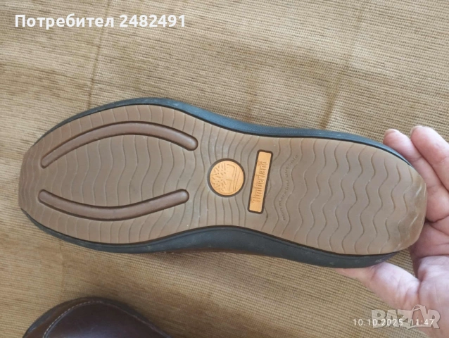 Мъжки мокасини Timberland, снимка 5 - Мокасини - 54238942