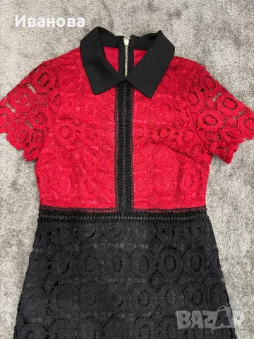 Дантелена рокля С, снимка 4 - Рокли - 49297118