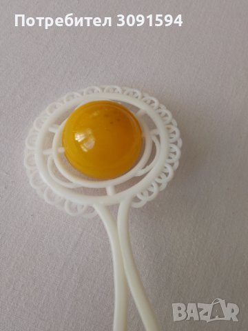 Ретро стара бебешка играчка Бакелитова дрънкалка от твърда пластмаса, снимка 6 - Други ценни предмети - 42896464