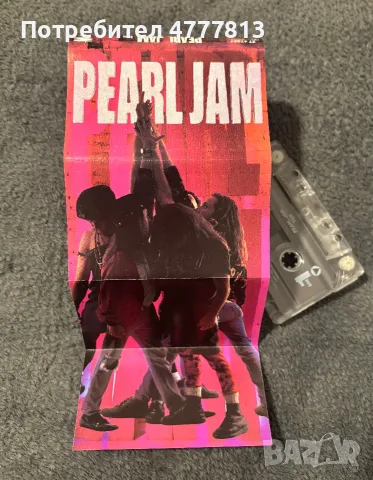 Аудио касета Pearl Jam 10 американска, снимка 2 - Аудио касети - 56483982