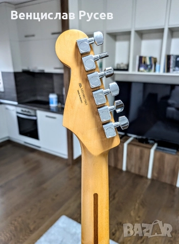Fender Stratocaster Polar White, 2018, Mexico , снимка 8 - Китари - 52562956