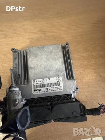 Mercedes 2.2 CDI пълен старт комплект ECU EZS ключ A6461531279 0281011070, снимка 3 - Части - 56220953