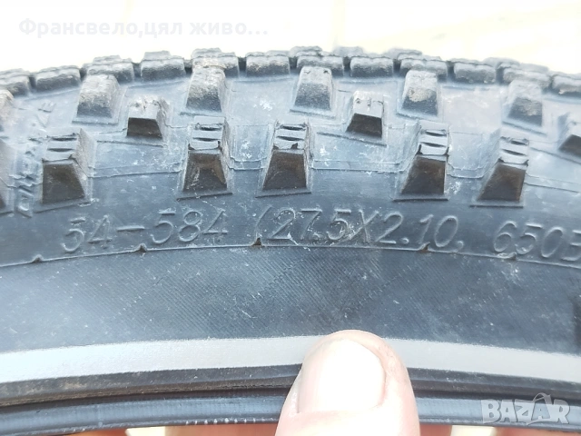 27. 5 цола гума за велосипед колело schwalbe smart Sam , снимка 3 - Части за велосипеди - 53385208