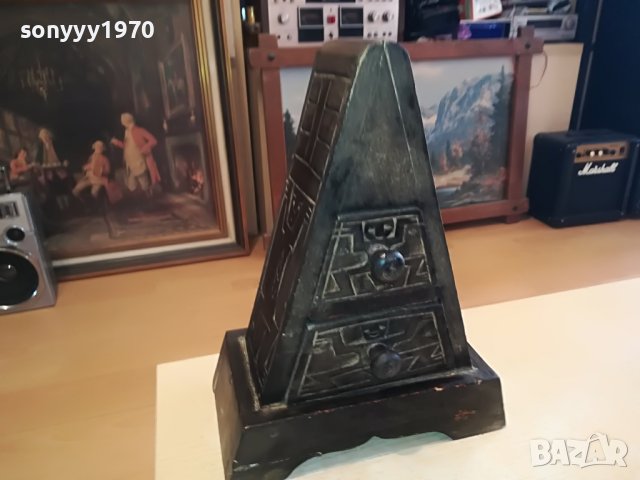 ПИРАМИДА 30Х22Х13СМ-ДЪРВО АНТИК 2003231151, снимка 14 - Антикварни и старинни предмети - 40067320