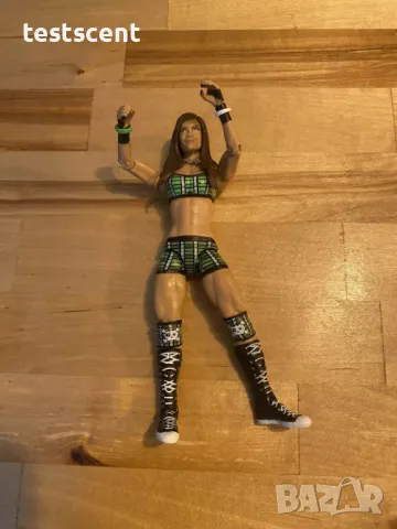 Екшън фигура WWE AJ Lee Ей Джей Лий Mattel Elite 21 action figure играчка, снимка 14 - Фигурки - 48495118