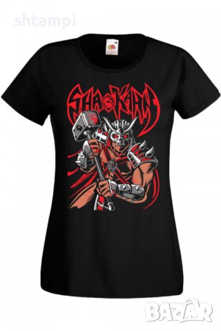 Дамска тениска Mortal Combat Sha Kahn,Игра,Гейм,Геймър,Подарък,Изненада,Повод,Празник,Събитие,Развле