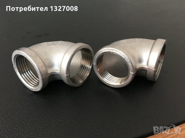 Коляно 3/4" неръждаемо Ж/Ж