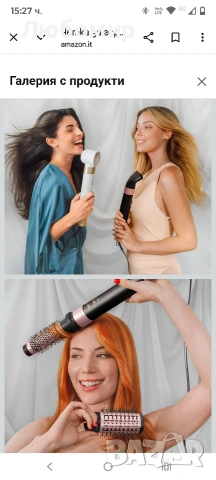 Cecotec Coanda CeramicCare Technology 14in1 AirGlam Black 1400W нагревателна четка с 14 глави, , снимка 9 - Сешоари - 53232254