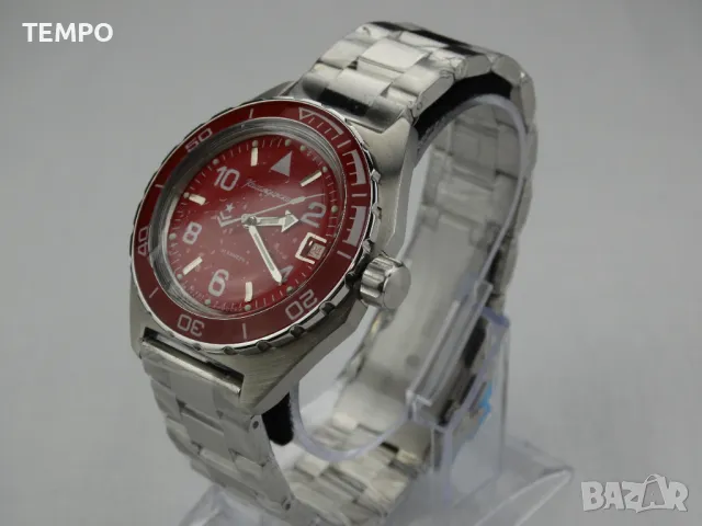 ВОСТОК КОМАНДИРСКИЕ АВТОМАТИЧЕН  ref: 650841, снимка 13 - Мъжки - 42175700