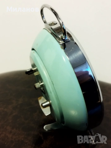 Стар анимиран будилник, настолен часовник, снимка 7 - Антикварни и старинни предмети - 54193438