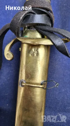 Подофицерска Швеция сабя военноморска модел 1876г., снимка 3 - Антикварни и старинни предмети - 50305325