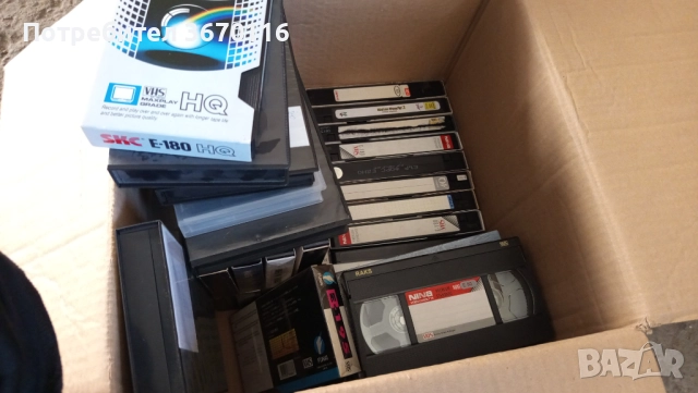 Продавам видео касети в перфектно състояние,, снимка 1