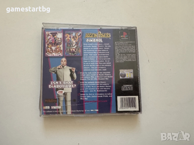 Austin Powers Pinball за PS1, снимка 2 - Игри за PlayStation - 51578914