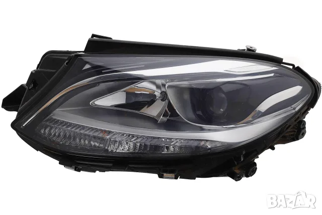 A1668201559 | Употребяван ляв halogen фар Mercedes-Benz