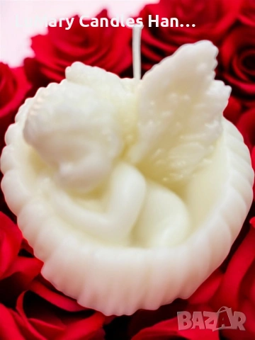 Свещ “ Ангелска светлина”, снимка 5 - Декорация за дома - 53225018