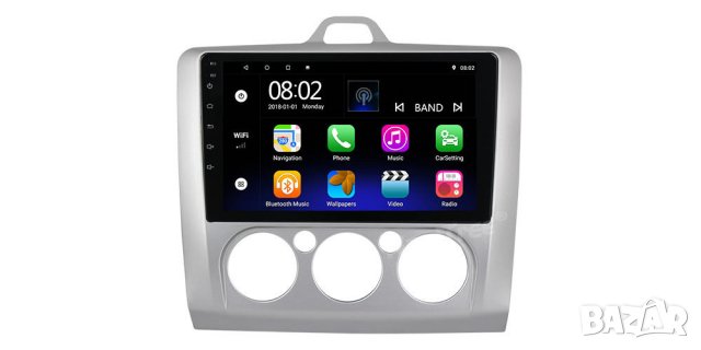 Мултимедия, Двоен дин, Навигация, за Ford Focus 2, Форд Фокус, плеър, 9“ екран, Android, 2 дин, снимка 13 - Аксесоари и консумативи - 40198823