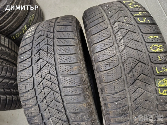 2бр.зимни гуми PIRELLI 245 45 18 DOT21 цена за брой, снимка 2 - Гуми и джанти - 53976675