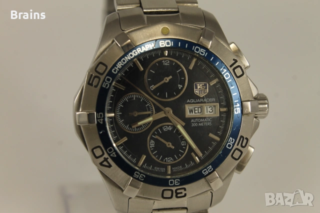 TAG HEUER AQUARACER Мъжки Стоманен Хронограф Автомат, снимка 4 - Мъжки - 54310810