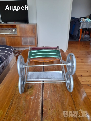Стара детска количка за кукли #5