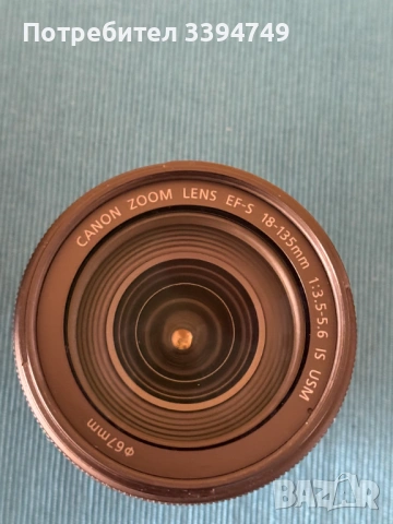 Обектив Canon EF-S 18-135mm f/3.5-5.6 IS USM, снимка 3 - Обективи и филтри - 54317032