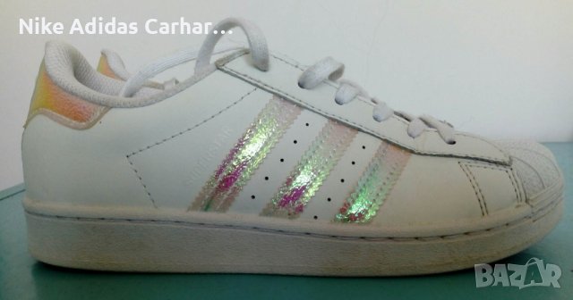 Adidas Superstar - оригинални момичешки маратонки! , снимка 2 - Маратонки - 40702330