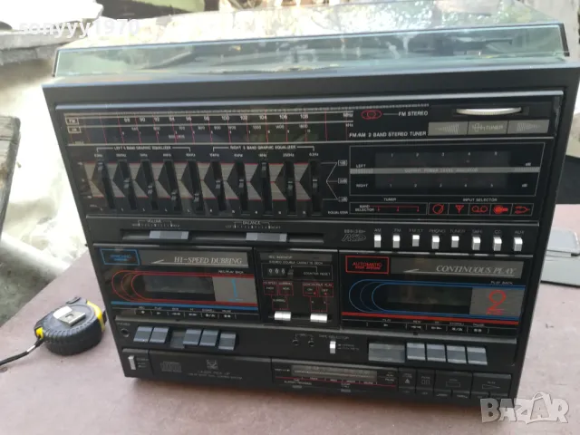 ГОЛЯМА УРЕДБА-ЦД/ДЕК Х2/ГРАМОФОН/ТУНЕР/УСИЛВАТЕЛ 3010241509, снимка 10 - Аудиосистеми - 47775090