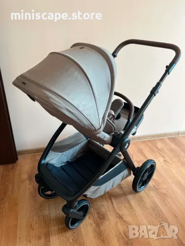 MAXI-COSI Комбинирана количка 2 в 1 OXFORD + TWILLIC TRUFFLE, снимка 4 - Детски колички - 55777464