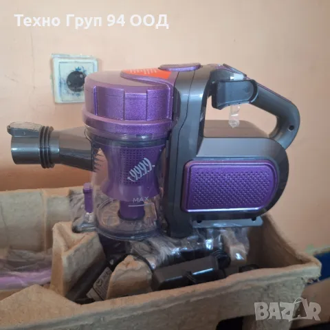 Акумулаторна прахосмукачка с възможност за работа до минути - чисто нова неизползвана 