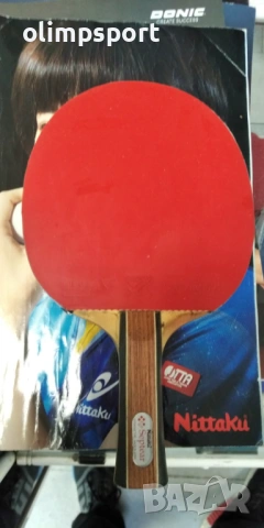 хилка за тенис на маса  дърво nittaku steptear  fl нападателно, 3 пласта хиноки произведено в Япония