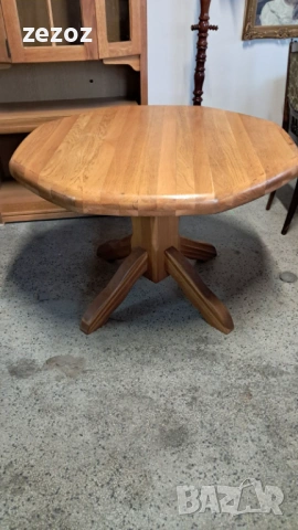 Маса трапезна масив №42, снимка 2 - Маси - 54068315