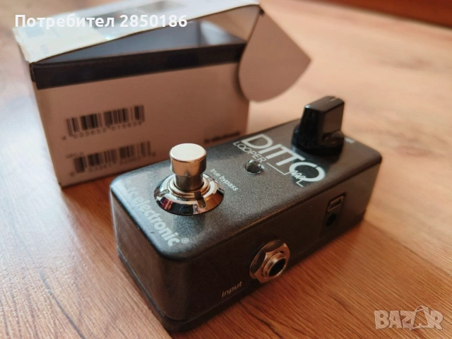 Ефект за китара Looper tc electronic Ditto, снимка 2 - Китари - 53036003