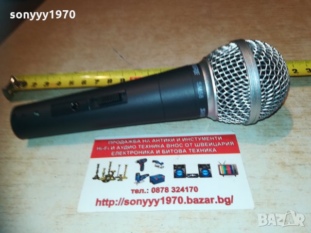 shure sm58-profi microphone-внос belgium, снимка 7 - Микрофони - 31814294