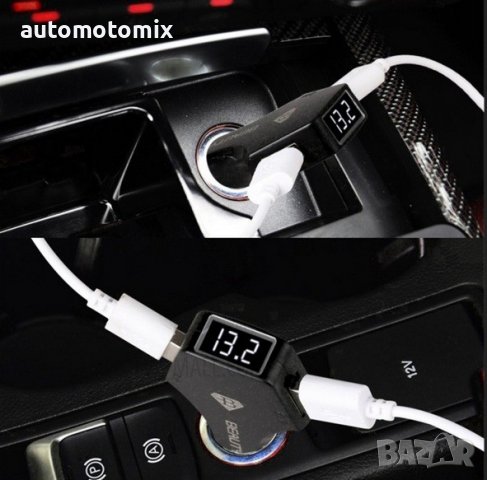 ВОЛТМЕТЪР + 2USB -1665, снимка 4 - Аксесоари и консумативи - 38155302