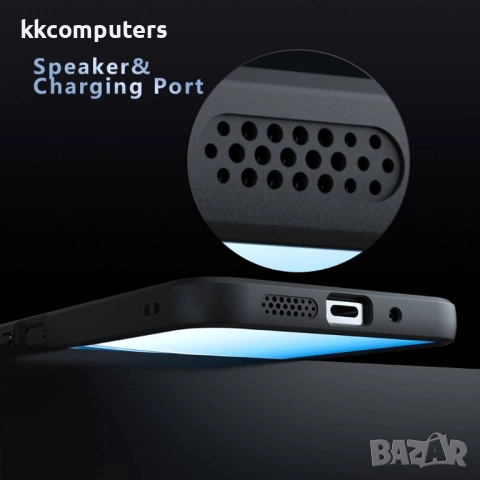 Защитен калъф с Протектор за Xiaomi Redmi 15 5G/4G | Удароустойчив PC+TPU, MagSafe |Цвят: Черен, снимка 6 - Калъфи, кейсове - 51995424