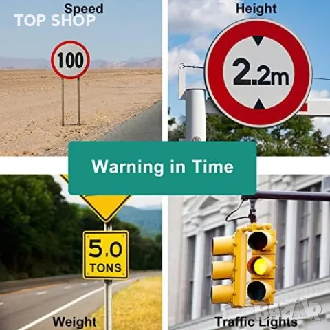 Нов 7-инчов GPS Навигатор Jimtour 2023 с Новите Европейски Карти FM Предавател, снимка 6 - Аксесоари и консумативи - 49804785