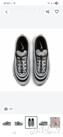 Дамски маратонки Nike Air Max 97, снимка 3 - Маратонки - 52239399