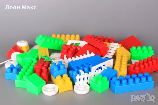 Детски конструктор занимателна игра със 140 части, снимка 3 - Конструктори - 47798956