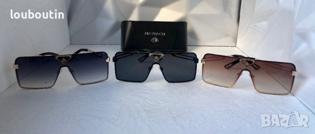 Maybach 2023 мъжки слънчеви очила маска 3 цвята, снимка 15 - Слънчеви и диоптрични очила - 40580664