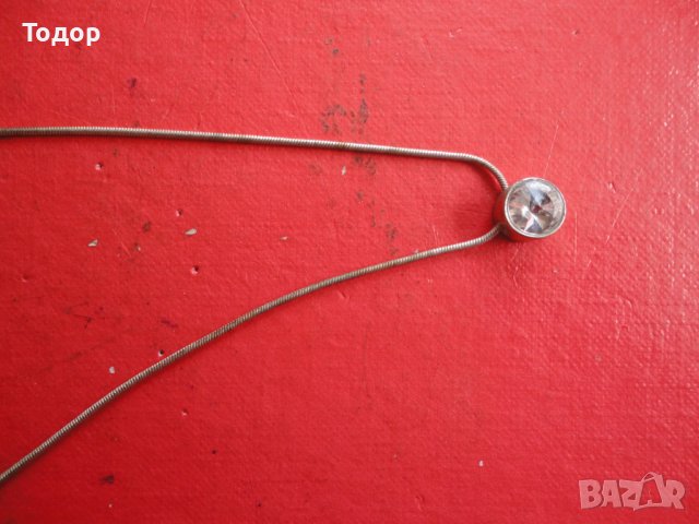 Колие с камък 3, снимка 2 - Колиета, медальони, синджири - 40433546