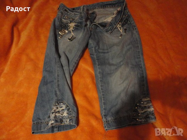 страхотен модел 7/8 дънки DSQUARED2 за лятото, снимка 8 - Дънки - 32005816