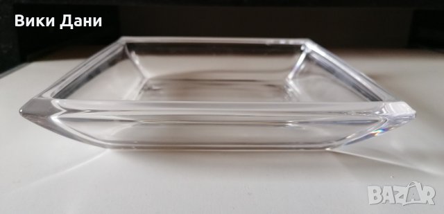 две Масивни Кристални Купи Бонбониери 70те Бохемия, снимка 4 - Антикварни и старинни предмети - 35659977