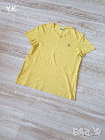 Мъжка тениска Lacoste, снимка 2 - Тениски - 33707821