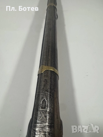 Стара кремъчна пушка, снимка 11 - Антикварни и старинни предмети - 51813344