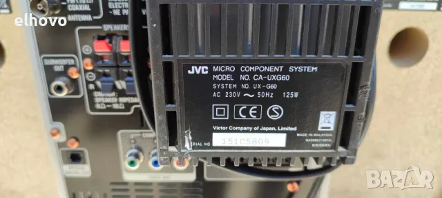 Аудио система JVC CA-UXG60, снимка 11 - Аудиосистеми - 50298010