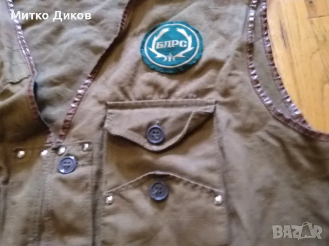 Ловен елек от соца на БЛРС размер Л с патрондаши, снимка 4 - Екипировка - 50101903