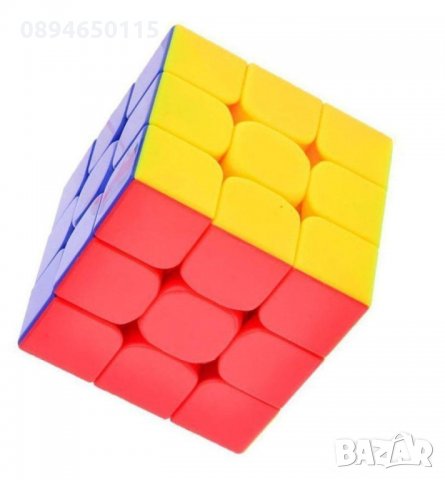 Класическо кубче Рубик 3х3х3 и 4х4х4  5х5х5  подарък за дете, снимка 7 - Пъзели - 24143199