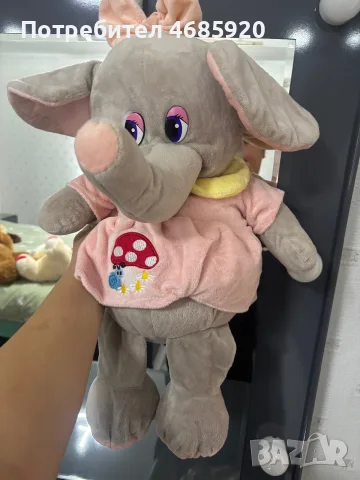 Чисто нова плюшена играчка/ слонче, снимка 2 - Плюшени играчки - 56208322